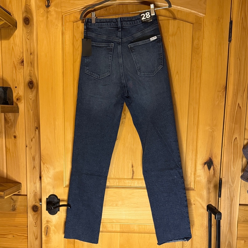 Joe's Jeans High Rise Dark Blue Denim